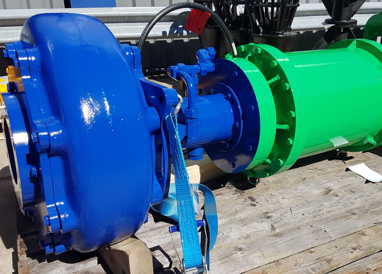 ELECTRICALLY DRIVEN SUBMERSIBLE DREDGE PUMPS